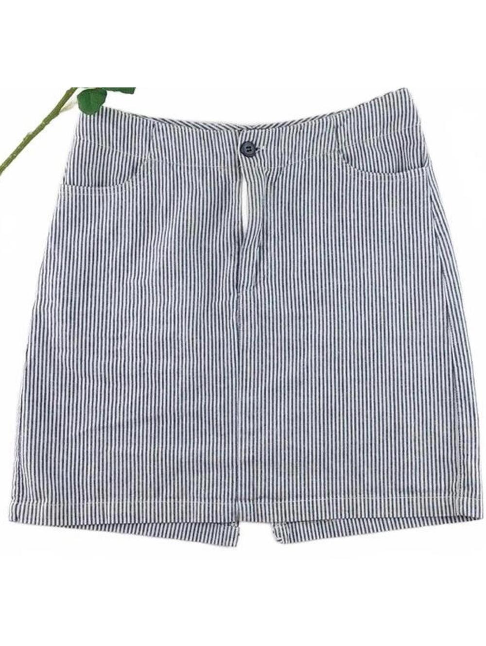 Brandy Melville Kassia Striped Pencil Skirt One Size